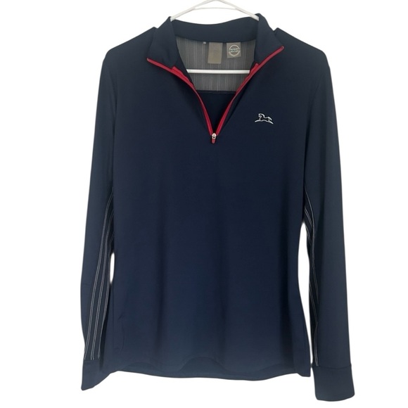 RJ Classics Ella 37.5 Training Shirt Quarter Zip Long Sleeve Women's Size XS - Picture 1 of 6
